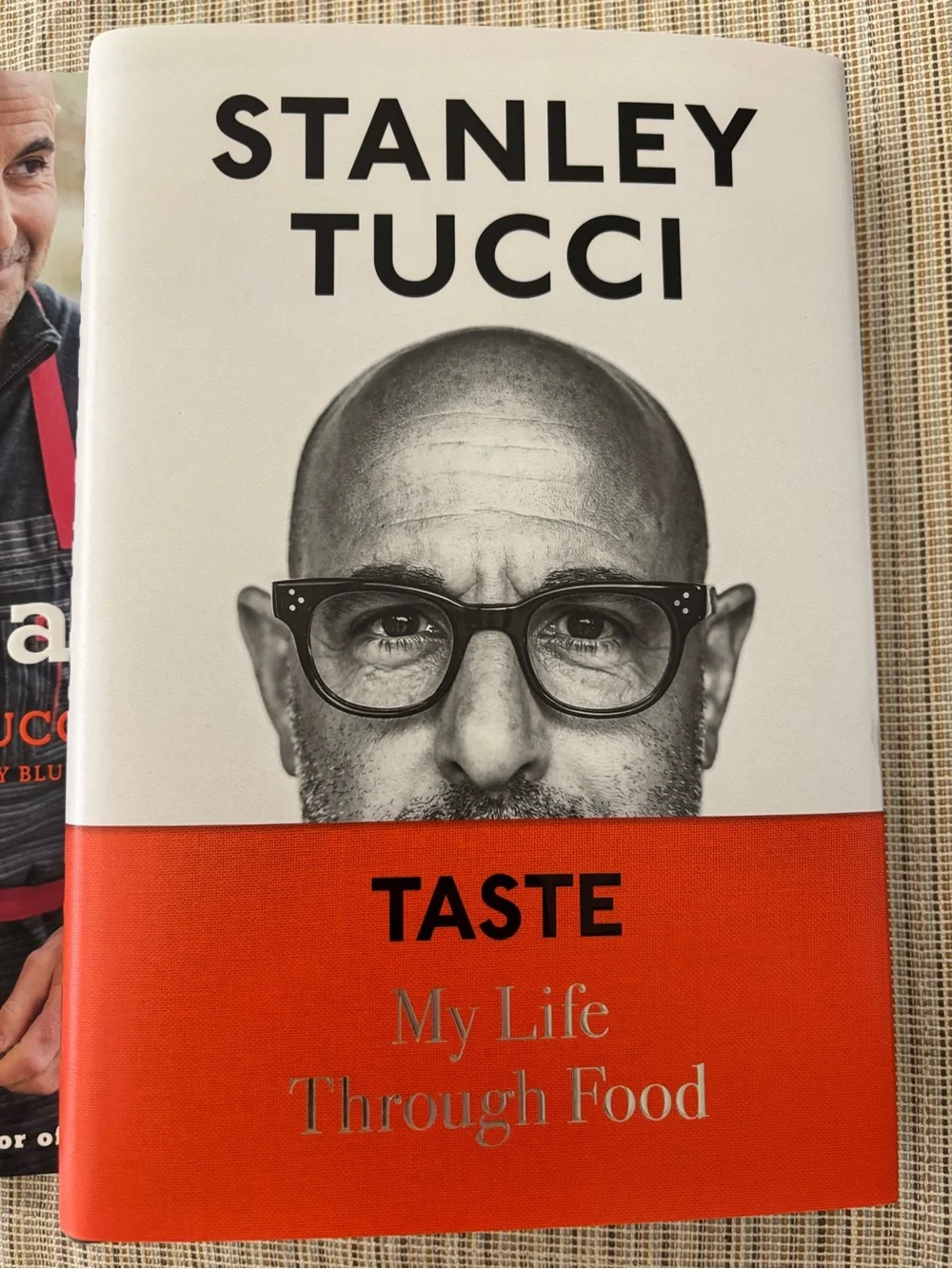 Taste, the tucci table & The Tucci Cookbook by Stanley Tucci books